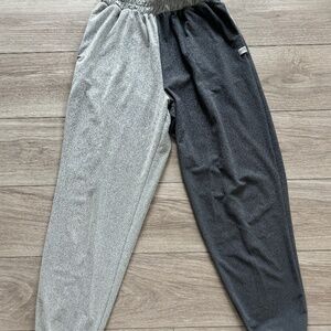 Color block joggers